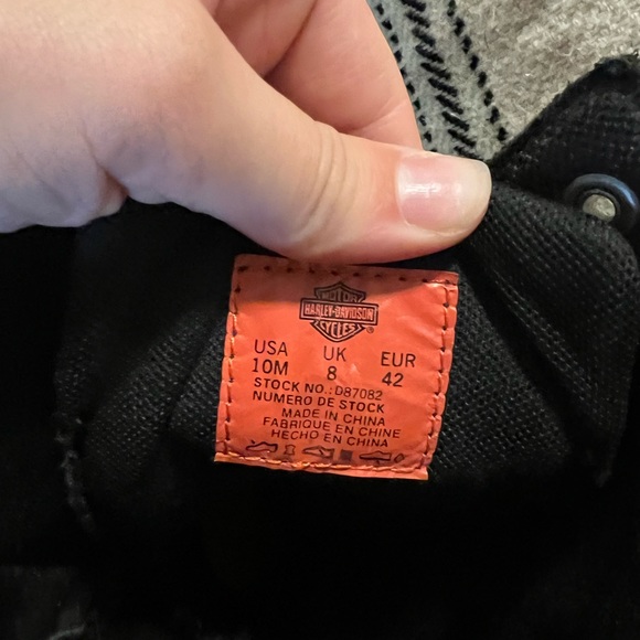 Harley Davidson Leather Belhaven Tall Riding Boots - BRAND NEW - Picture 6 of 6